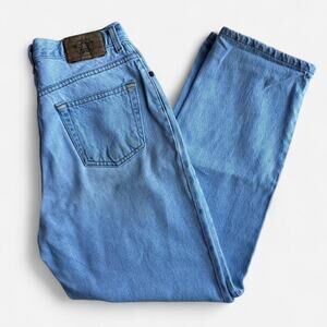 Vintage old navy light wash denim straight leg jeans